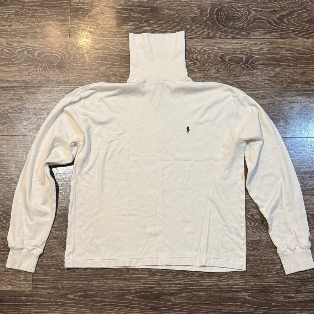 Polo Ralph Lauren White/Off-White Turtleneck Sweater